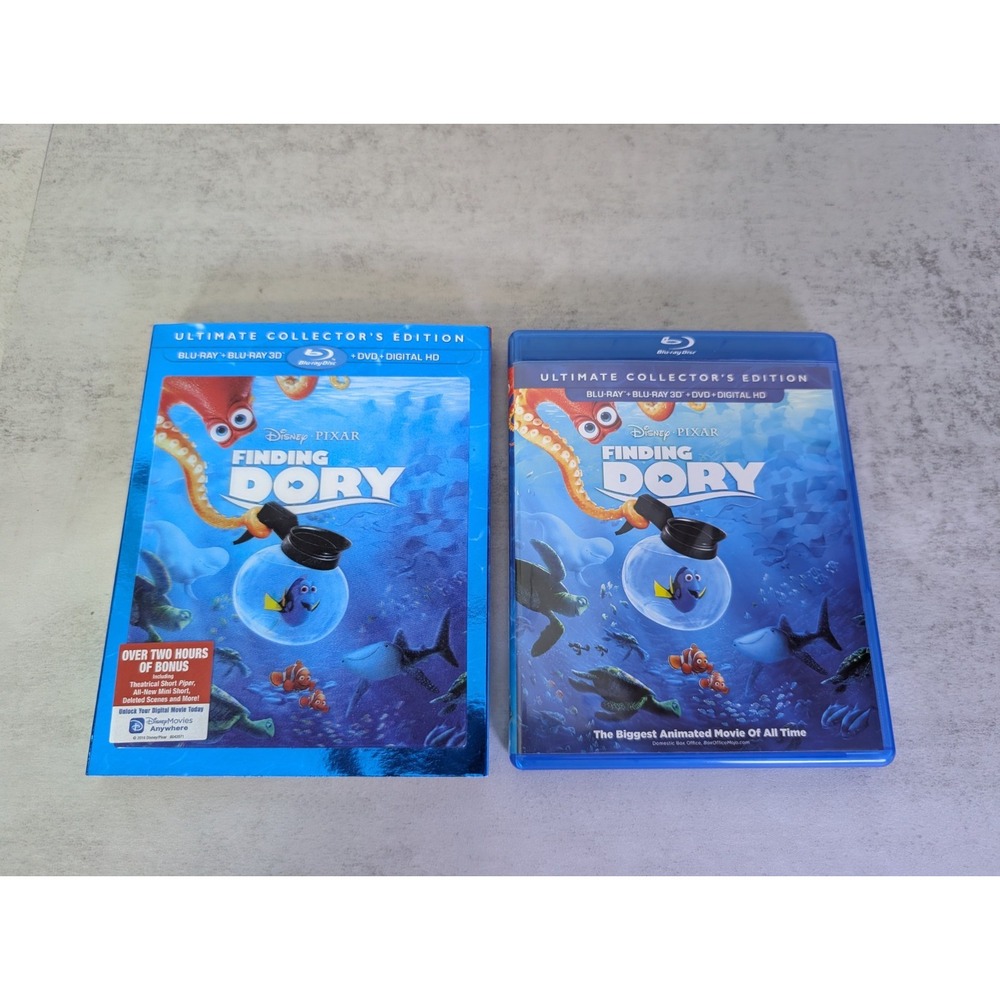 Finding Dory 3D  (Blu-ray, DVD & 3D Blu Ray, 2016)